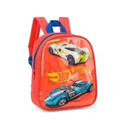 Mochila Hot Wheels Vermelha P - Luxcel