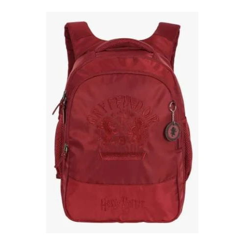 Mochila Luxcel Harry Potter de costa Vinho