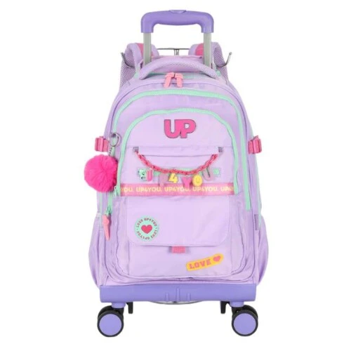 Mochila Luxcel com Roda UP4You Lilas