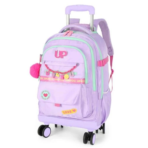 Mochila Luxcel com Roda UP4You Lilas