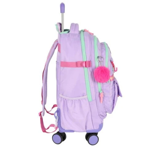 Mochila Luxcel com Roda UP4You Lilas