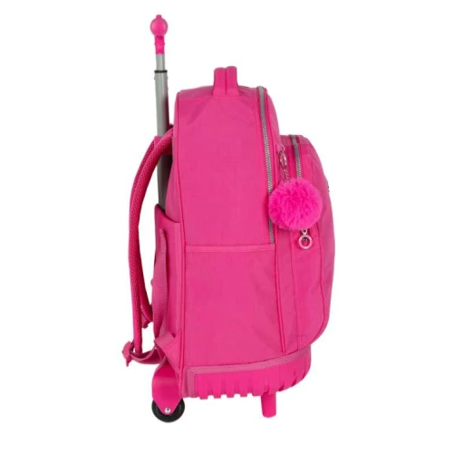 Mochila Luxcel com Roda UP4You Rosa