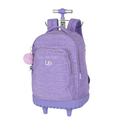 Mochila Luxcel com Roda UP4You Roxa