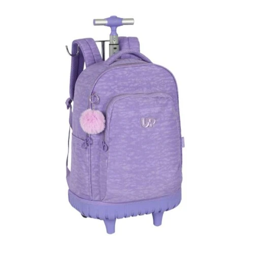 Mochila Luxcel com Roda UP4You Roxa