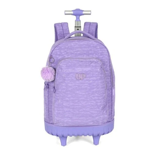 Mochila Luxcel com Roda UP4You Roxa