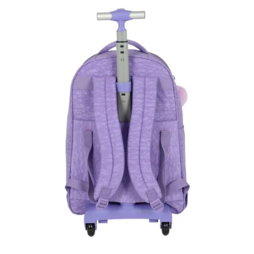 Mochila Luxcel com Roda UP4You Roxa