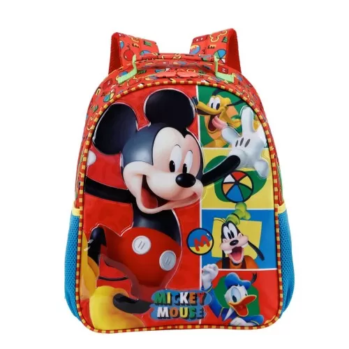 Mochila Mickey Vermelha - Xeryus