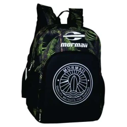 Mochila Preta Estampas - Mormaii