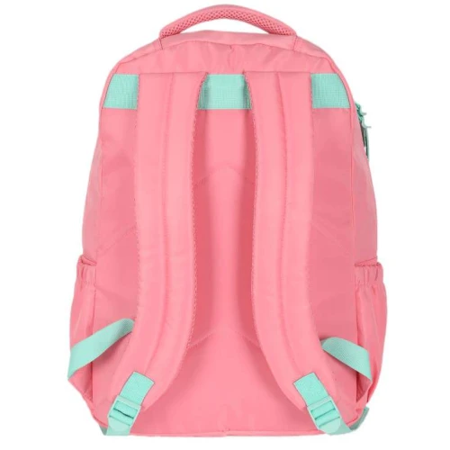 Mochila S/ Roda Luxcel Stitch Rosa/Salmão MJ50081SC-SM