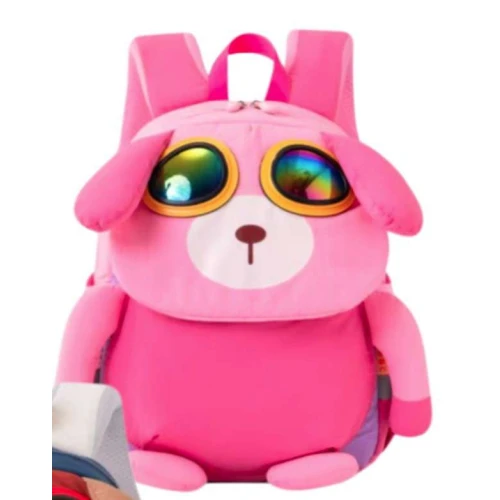 Mochila Sem Roda Infantil Baby Cachorrinho Rosa P - Olang Mochila Sem Roda Infantil Baby Cachorrinho Rosa P - Olang