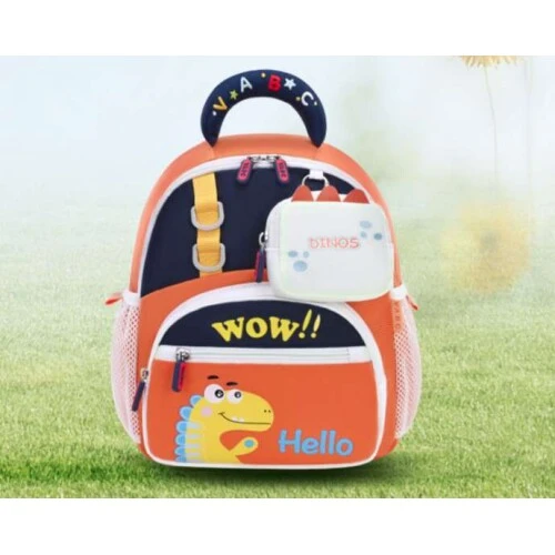 Mochila Sem Roda Infantil Baby Dinos verde P - Olang Mochila Sem Roda Infantil Baby Dinos verde P - Olang