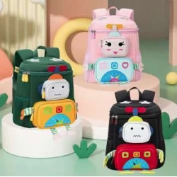 Mochila Sem Roda Infantil Baby Robo Sortida P - Olang