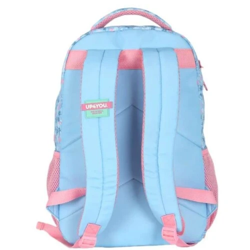 Mochila Sem Roda Luxcel Stitch Rosa G