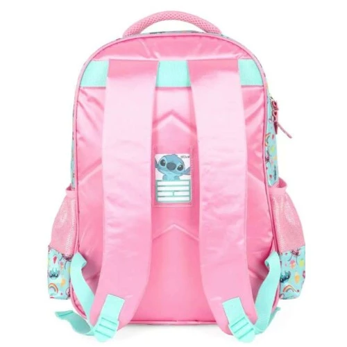 Mochila Sem Roda Luxcel Stitch Rosa - IS41551SC