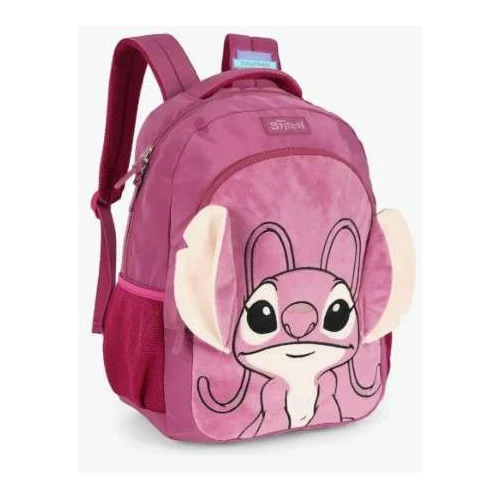 Mochila Sem Roda Luxcel Stitch Roxa G