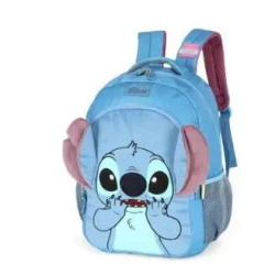 Mochila Sem Roda Luxcel Stitch azul