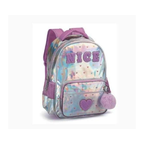 Mochila Sem Roda Metalizada Sortida - Kika