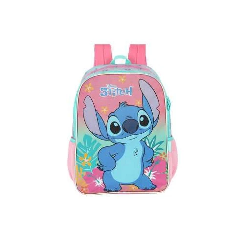 Mochila Sem Roda Stitch Rosa - Luxcel