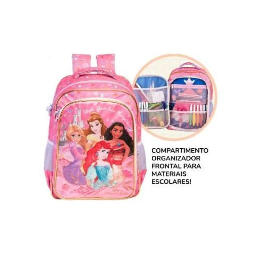 Mochila Sem Rodas princesa - xeryus