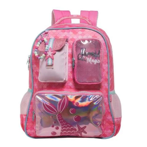 Mochila Sem Rodas xeryus tween mermaid