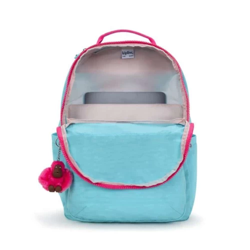 Mochila Seoul Blue Sea Combo - Kipling