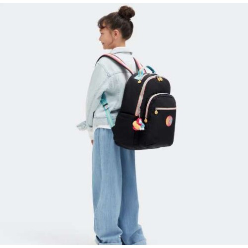 Mochila Seoul Galaxy Preta - Kipling