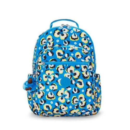 Mochila Seoul Leopard Floral - Kipling