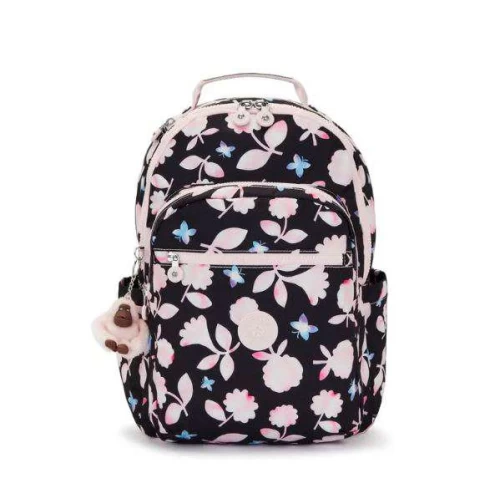 Mochila Seoul Magic Blooms - Kipling