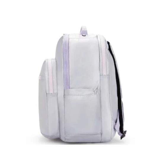Mochila Seoul Metalic Prata XL - Kipling