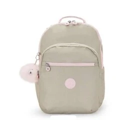 Mochila Seoul Metalic Dourado - Kipling