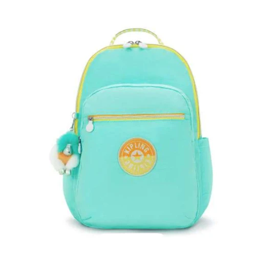 Mochila Seoul Poppy Aqua Verde- Kipling
