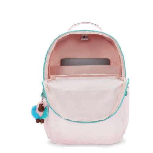 Mochila Seoul Sea Pink Rosa - Kipling