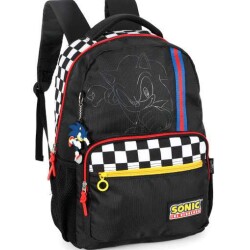 Mochila Sonic Preta - Luxcel