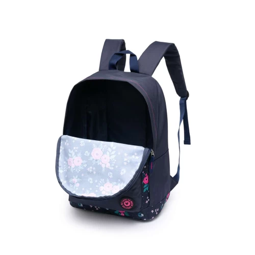 Mochila Spector Azul Floral - Nytron