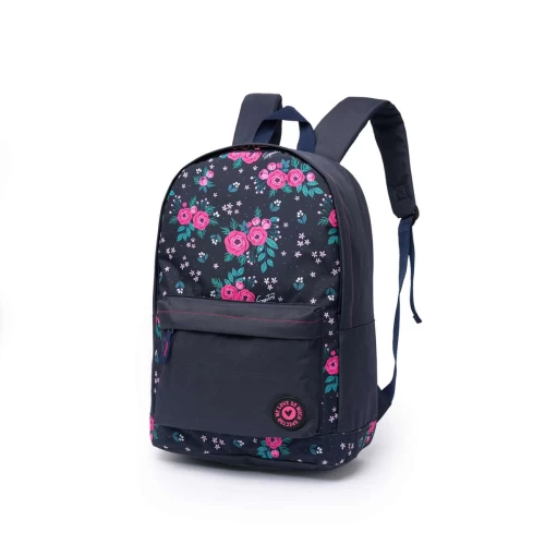 Mochila Spector Azul Floral - Nytron