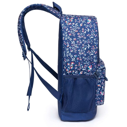 Mochila Spector Floral Azul - Nytron