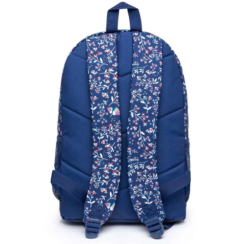 Mochila Spector Floral Azul - Nytron