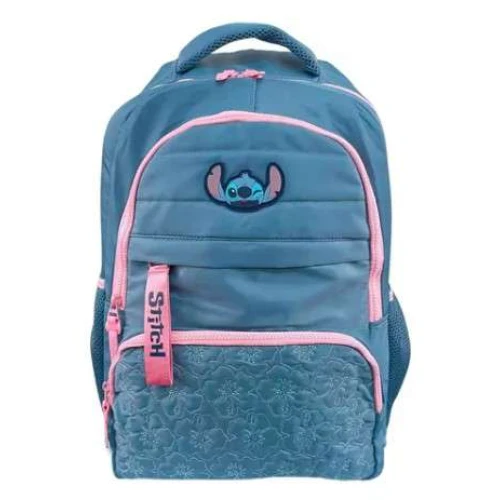 Mochila Stitch Azul P/ Laptop- Luxcel