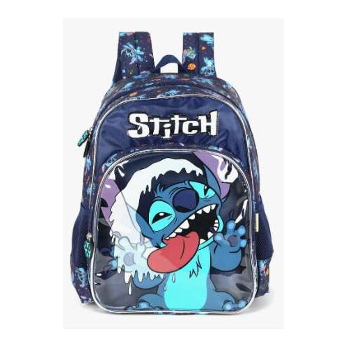 Mochila Stitch Azul sem Roda - Luxcel Mochila Stitch Azul sem Roda - Luxcel