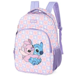 Mochila Stitch Lilás - Luxcel