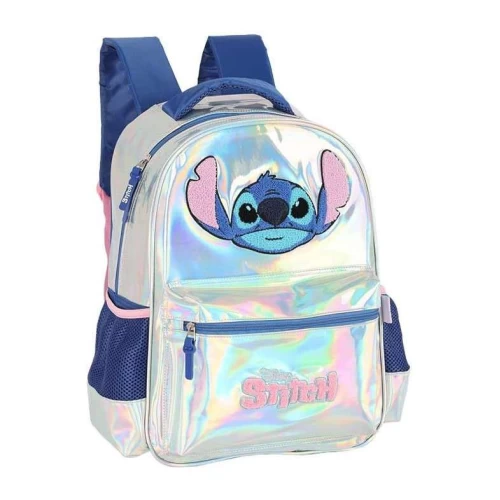 Mochila Stitch Prata - Luxcel