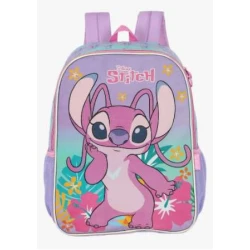 Mochila Stitch Roxa - Luxcel