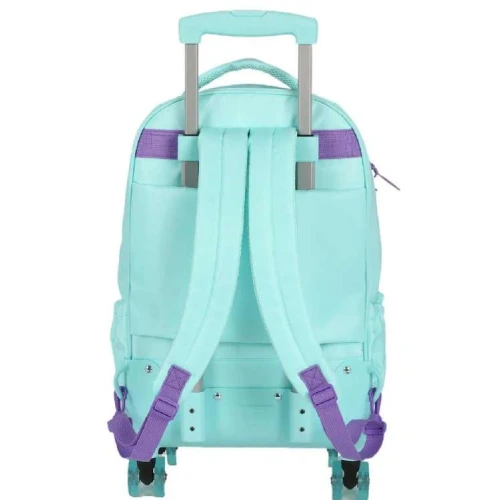Mochila Stitch Turquesa com roda - Luxcel