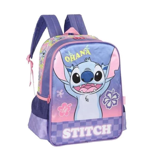 Mochila Stitch Violeta - Luxcel