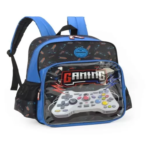 Mochila UP4YOU Gamer Azul - Luxcel