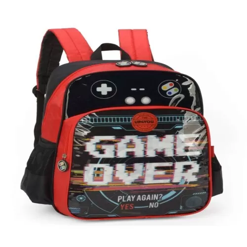 Mochila UP4YOU Gamer Preto - Luxcel