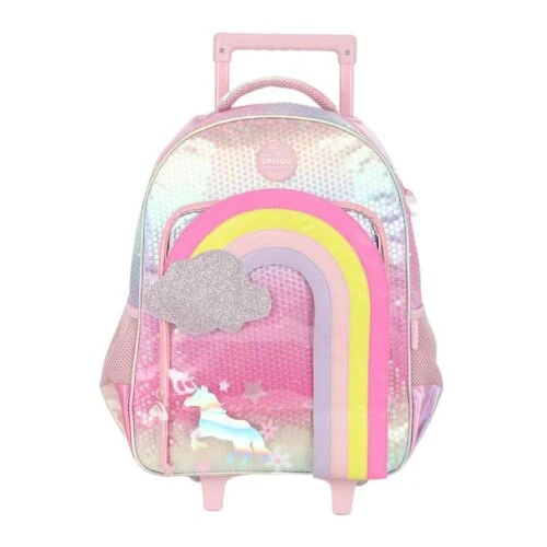 Mochila UP4YOU Arco Iris Rosa - Luxcel