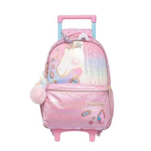 Mochila c/ Rodas Pack Me Unicórnio- Pacific