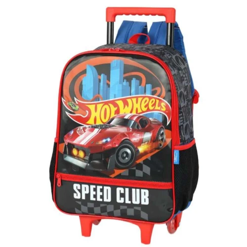 Mochila com Roda Hot Weels M Mochila com Roda Hot Weels M