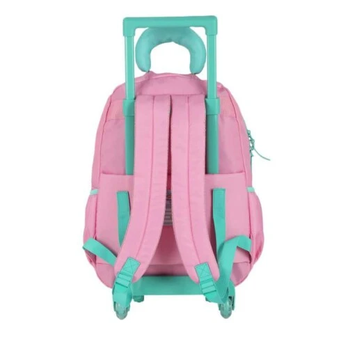 Mochila com Roda Luxcel Up4You Pompom Rosa - Luxcel